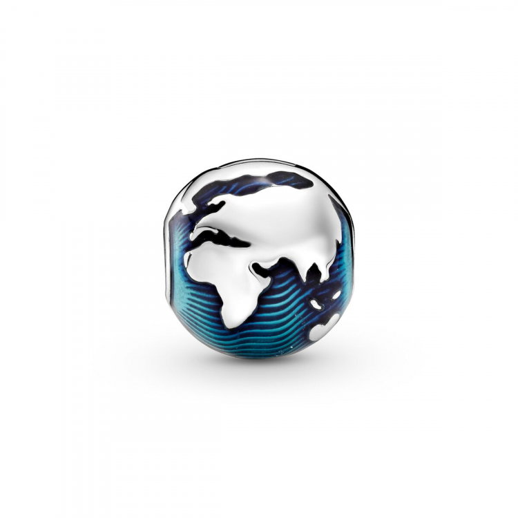 Pandora Blauer Globus Clip - 799429C01 - Luxoia