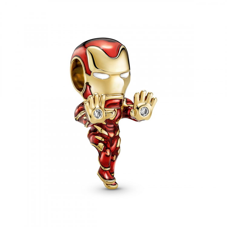 Pandora Marvel The Avengers Iron Man Charm - 760268C01 - Luxoia