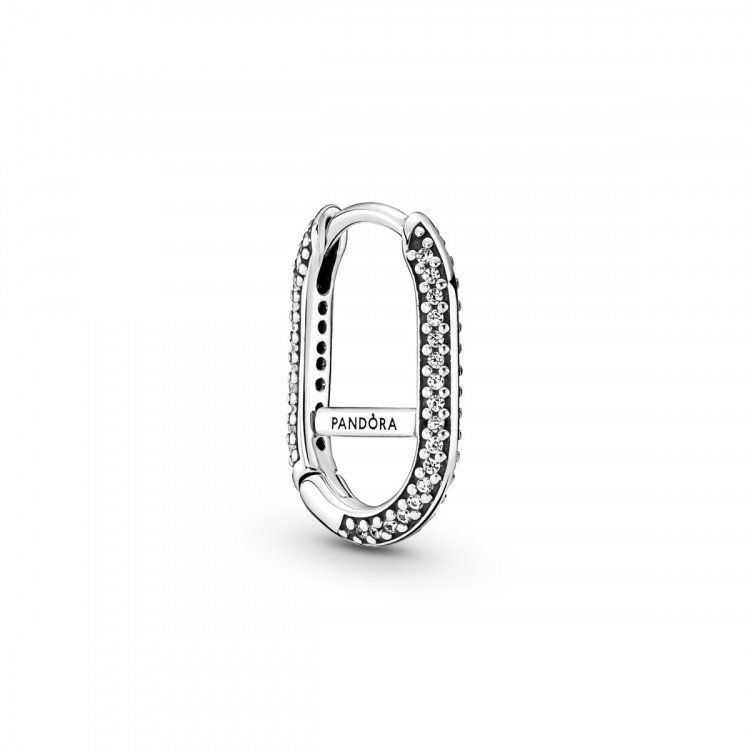 Pandora ME Pavé einzelner Link Ohrring - 299682C01 - Luxoia