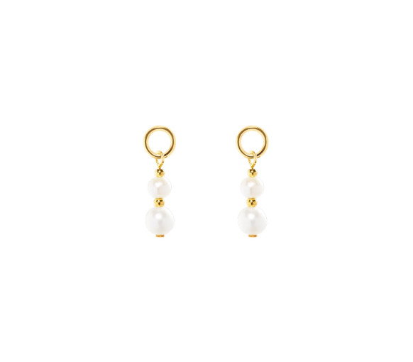 Luxoia - Coeur de Lion Ear Me Up Pearls Ohrring Charms - 0056/44-1416