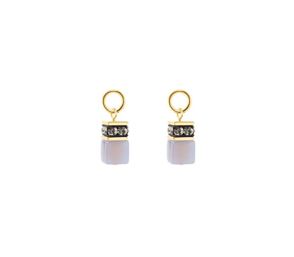 Luxoia - Coeur de Lion Ear Me Up GeoCube Ohrring Charms - 0057/44-1216