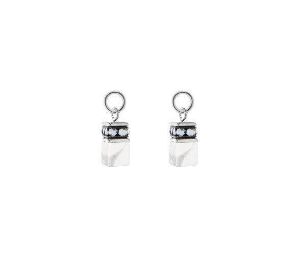 Luxoia - Coeur de Lion Ear Me Up GeoCube Ohrring Charms - 0057/44-1417