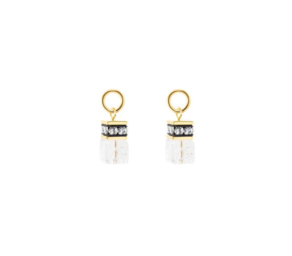 Luxoia - Coeur de Lion Ear Me Up GeoCube Ohrring Charms - 0057/44-1816