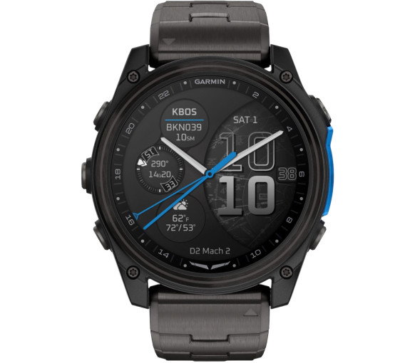 Garmin D2 Mach 2 Carbon Gray Titanium (51 mm) - 010-02905-31