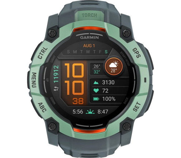 Luxoia - Garmin Instinct 3 Amoled Neo Tropic Twilight (50 mm) - 010-03020-01