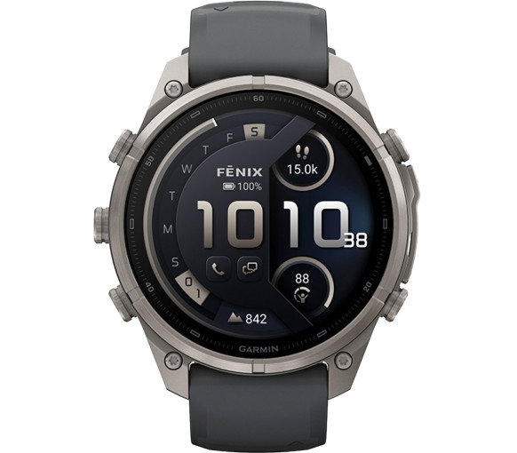 Luxoia - Garmin Fenix 9 Pro inReach Amoled Titanium Graphite (47 mm) - 010-04336-21