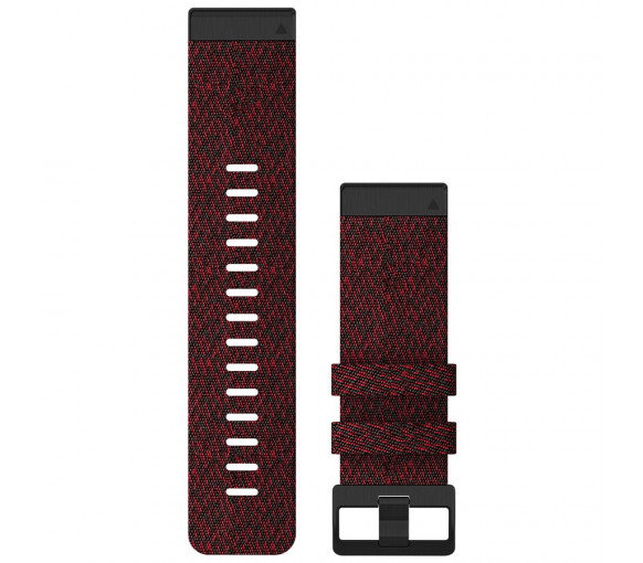 Luxoia - Garmin QuickFit 26 Heathered Red Nylon Band - 010-12864-06