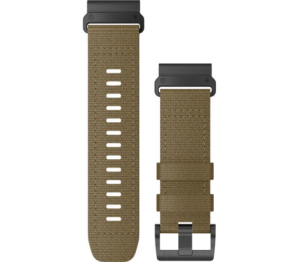 Luxoia - Garmin QuickFit 26 Tactical Coyote Tan Nylon Band - 010-13010-11