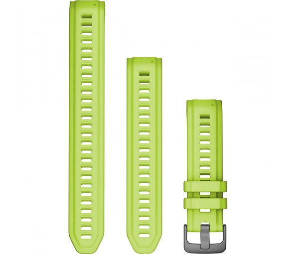 Luxoia - Garmin Instinct 20 mm Electric Lime Band - 010-13104-05