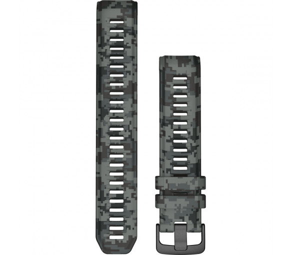 Luxoia - Garmin Instinct 22 mm Graphite Camo Band - 010-13105-04