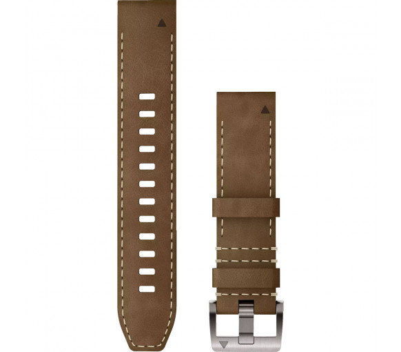 Luxoia - Garmin MARQ QuickFit 22 Tundra Leather Band - 010-13225-07
