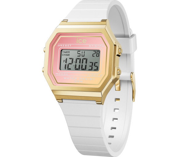 Luxoia - Ice-Watch Ice Digit Retro White Dreamscape - 022716