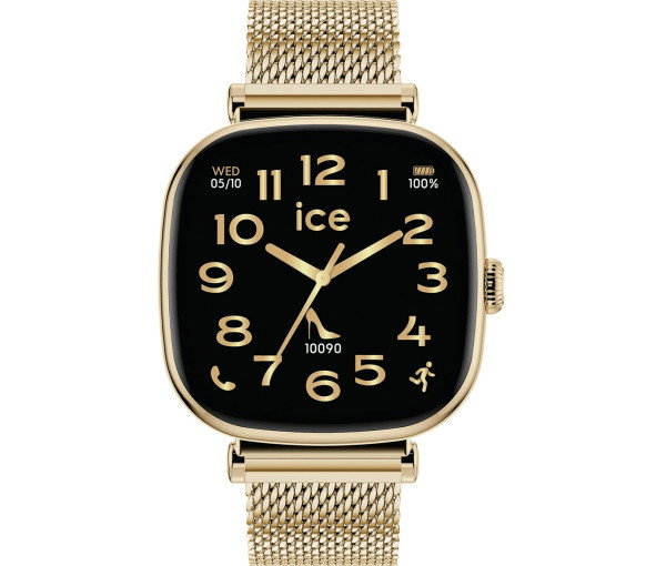 Luxoia - Ice-Watch Ice Smart SQ 2.0 Square 1.70 Gold Milanese - 025234