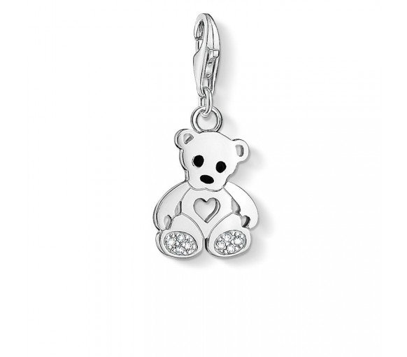 Luxoia - Thomas Sabo Charm-Anhänger Teddybär mit Herz - 1119-041-14
