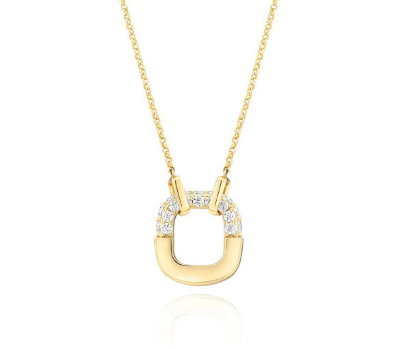 Luxoia - Sif Jakobs Maratea Halskette - SJ-N2453-CZ-YG