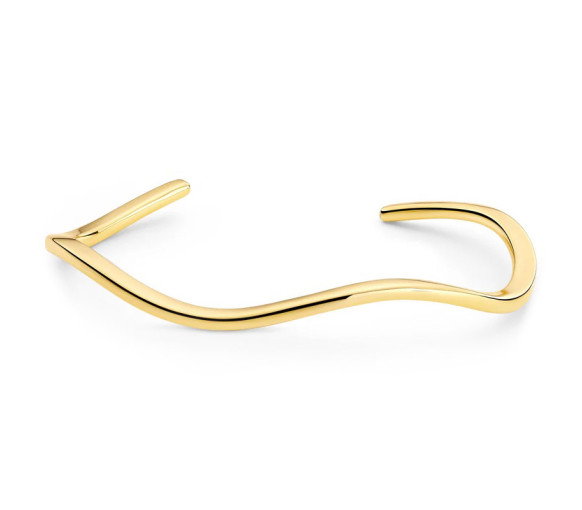 Luxoia - Sif Jakobs Ellera Waves Pianura Armreif - SJ-BG3879-YG