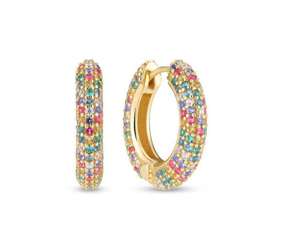 Luxoia - Sif Jakobs Carrara Medio Ohrringe - SJ-E2474-XCZ-YG