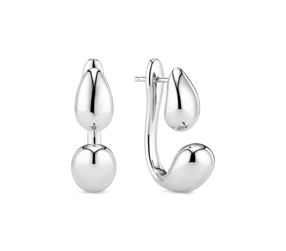 Luxoia - Sif Jakobs Goccia Due Pianura Grande Ohrstecker - SJ-E2585