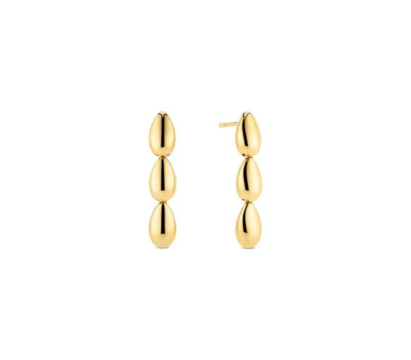 Luxoia - Sif Jakobs Goccia Tre Pianura Ohrstecker - SJ-E2592-YG