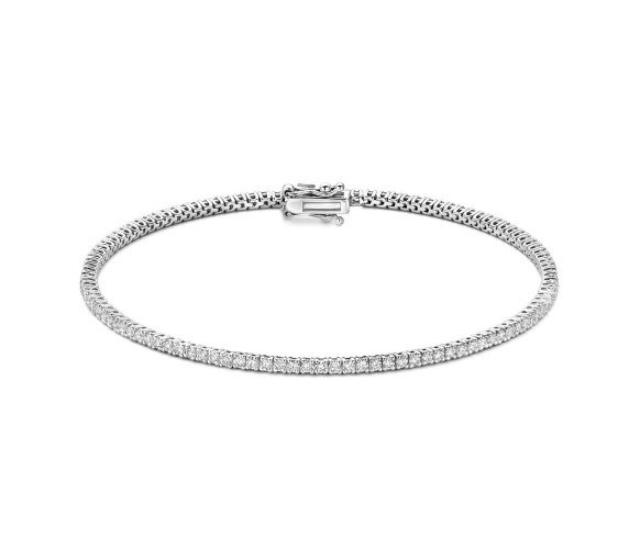 Luxoia - Blush Lab Diamonds Armband 14k Weissgold - LG2004W