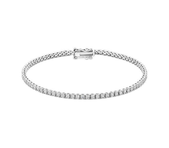 Luxoia - Blush Lab Diamonds Armband 14k Weissgold - LG2005W