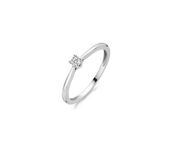 Luxoia - Blush Diamonds Ring 14k Weissgold - 1622WDI