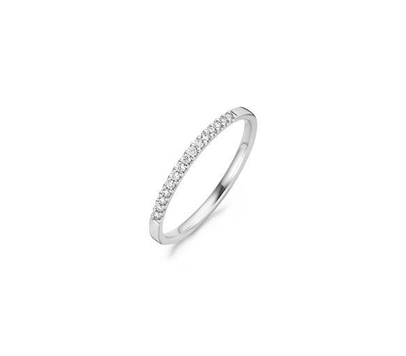 Luxoia - Blush Diamonds Ring 14k Weissgold - 1626WDI