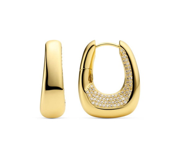 Luxoia - Sif Jakobs Borsa Grande Ohrringe - SJ-E2621-CZ-YG