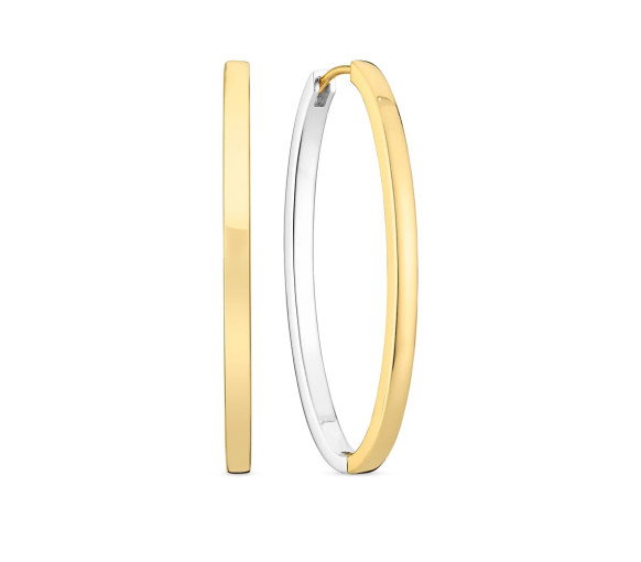 Luxoia - Sif Jakobs Ellise Pianura Medio Ohrringe - SJ-E2313-2YG