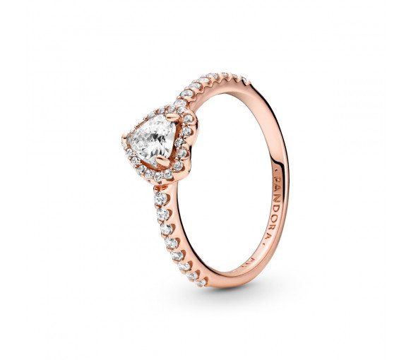 Luxoia - Pandora Sparkling Heart Ring - 188421C02