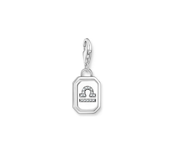 Luxoia - Thomas Sabo Charm-Anhänger Sternzeichen Waage mit Steinen Silber - 2141-643-21