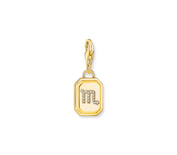 Luxoia - Thomas Sabo Charm-Anhänger Sternzeichen Skorpion mit Steinen vergoldet - 2160-414-39