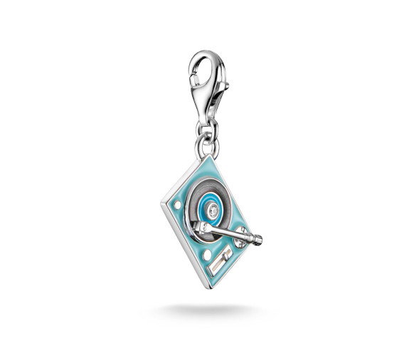 Luxoia - Thomas Sabo Pendentif charm tourne-disque en argent - 2217-041-7