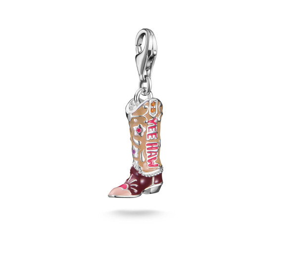 Luxoia - Thomas Sabo Pendentif charm bottes de cowboy en argent - 2219-691-7