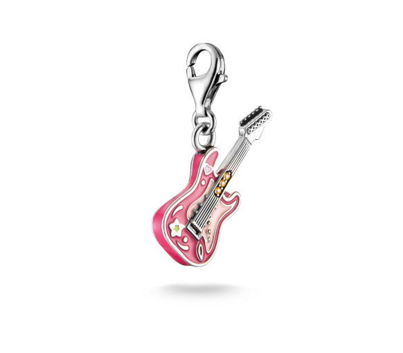 Luxoia - Thomas Sabo Charm-Anhänger E-Gitarre Silber - 2220-691-7