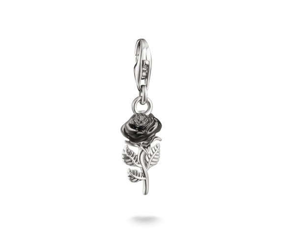 Luxoia - Thomas Sabo Charm-Anhänger True Romance Rose Emaille Original Silber - 2232-664-11