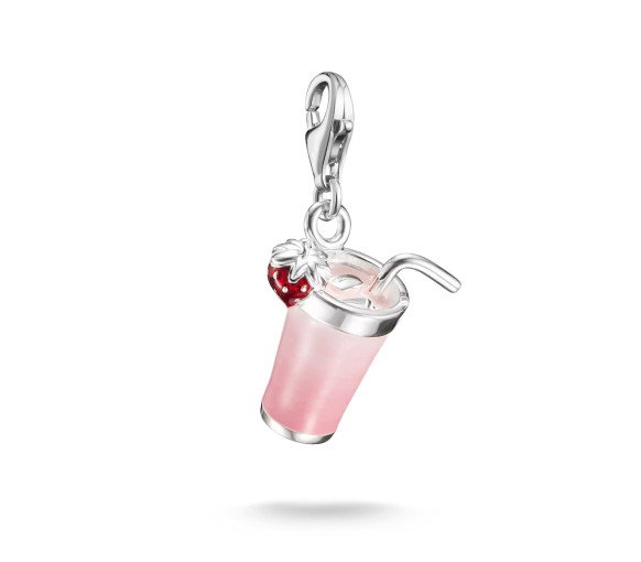 Luxoia - Thomas Sabo Charm-Anhänger Pink Matcha Original Silber - 2239-007-9
