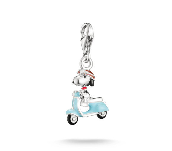 Luxoia - Thomas Sabo Peanuts Charm Snoopy sur Vespa Original - 2243-664-7