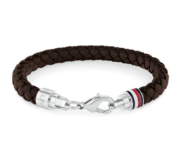 Luxoia - Tommy Hilfiger Iconic Braided Leather Armband - 2790546