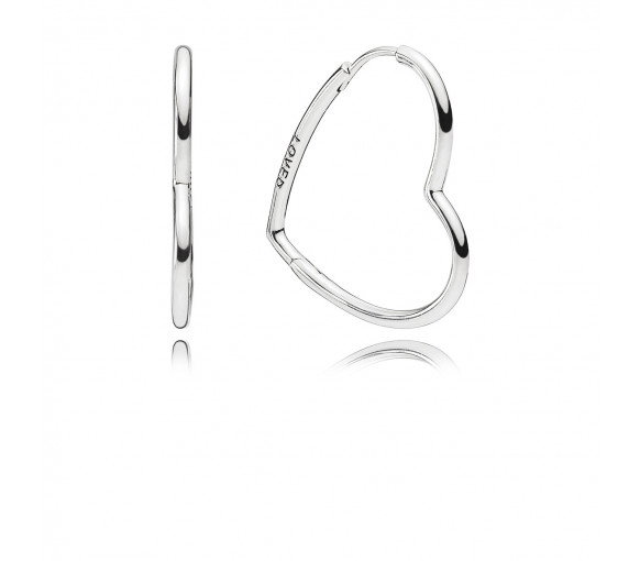 Luxoia - Pandora Asymmetrical Heart Ohrringe - 297822