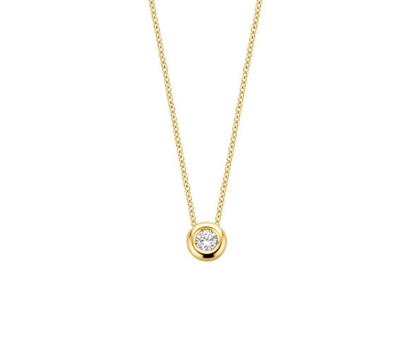 Luxoia - Blush Diamonds Halskette 14k Gelbgold - 3114YDI