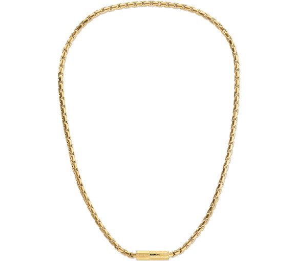 Luxoia - Calvin Klein Contoured Barrel Halskette - 35100093