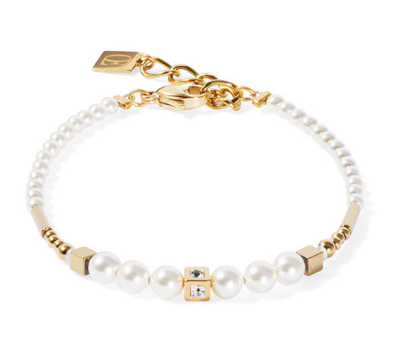 Luxoia - Coeur de Lion Shimmering Princess Pearls Armband - 4312/30-1416