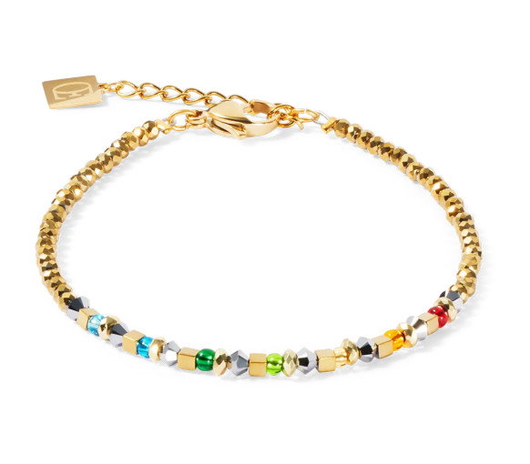 Luxoia - Coeur de Lion Golden Whisper Rainbow Armband - 4359/30-1516