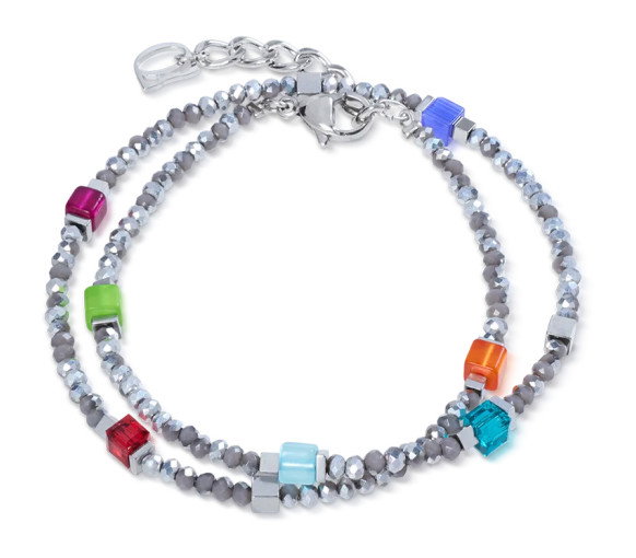 Luxoia - Coeur de Lion Joyful Colours Flex Armband - 4460/30-1517
