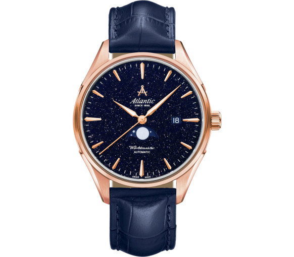 Luxoia - Atlantic Worldmaster Automatic Nightsky Moonphase - 52783.44.91