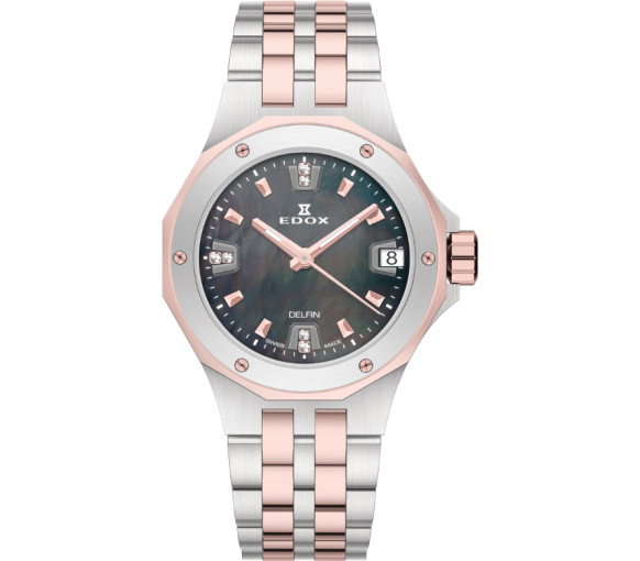 Luxoia - Edox Delfin Diver Date Lady - 53100 357RM NANRND