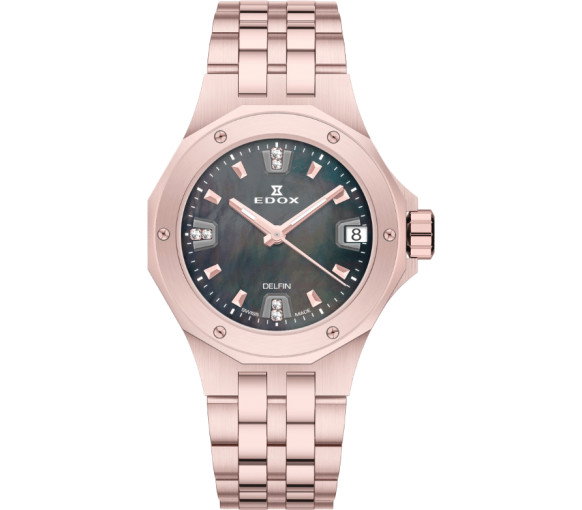 Luxoia - Edox Delfin Diver Date Lady - 53100 37RM NANRND