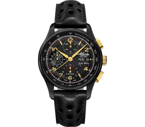 Luxoia - Atlantic Worldmaster Prestige Valjoux Automatic Chronograph Prestige "Krzysztof Holowczyc" Limited Edition - 55853.46.95