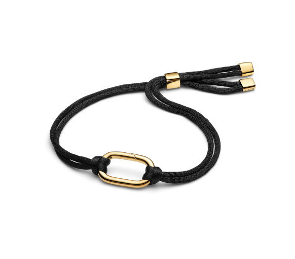Luxoia - Pandora ME Bracciale Regolabile Cordino Nero con Link Apribile - 564680C01-2
